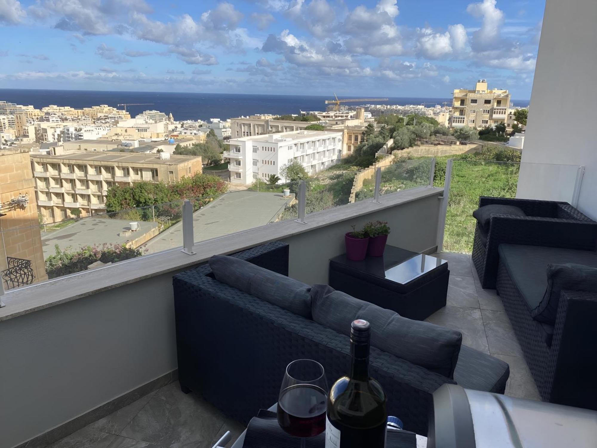 Top-notch With Sea View, Bbq And Jacuzzi Appartement